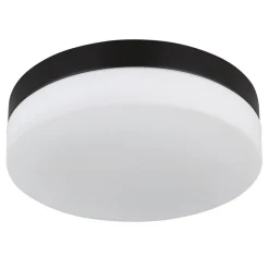 Plafonnier Exterieur Globo Vranos Noir, 1 Lumiere