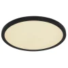 Plafonnier Exterieur Globo Sapana Led Noir, 1 Lumiere, Telecommandes
