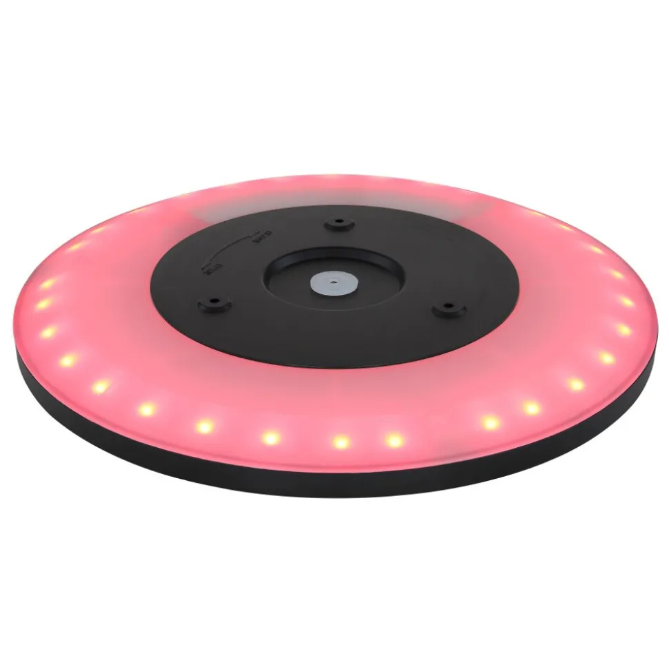 Plafonnier Exterieur Globo Sapana Led Noir, 1 Lumiere, Telecommandes