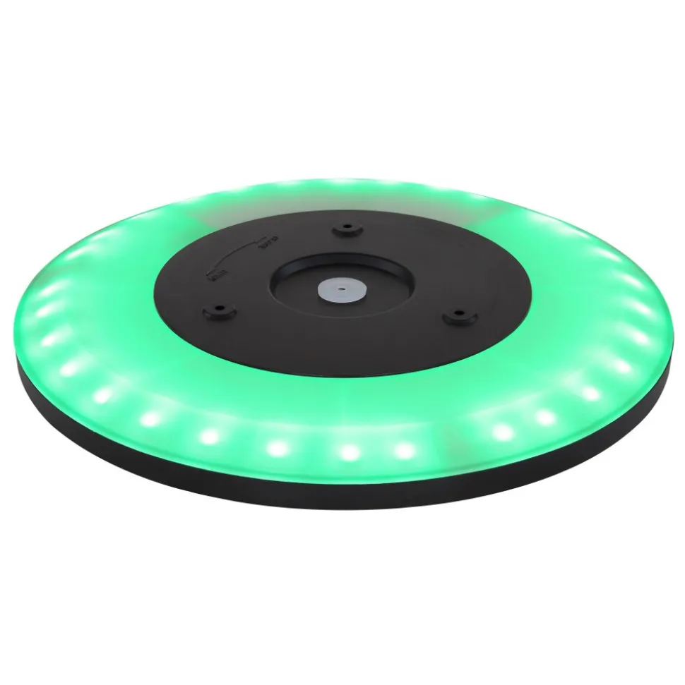 Plafonnier Exterieur Globo Sapana Led Noir, 1 Lumiere, Telecommandes