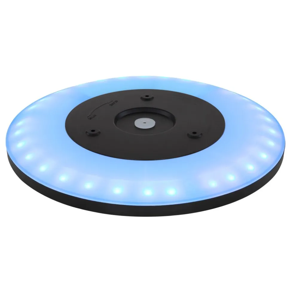 Plafonnier Exterieur Globo Sapana Led Noir, 1 Lumiere, Telecommandes