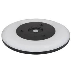 Plafonnier Exterieur Globo Sapana Led Noir, 1 Lumiere, Telecommandes