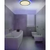 Plafonnier Exterieur Globo Sapana Led Noir, 1 Lumiere, Telecommandes, Changeur De Couleurs