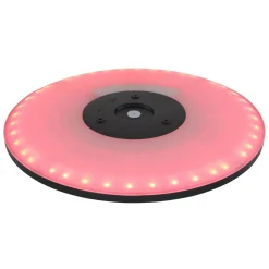 Plafonnier Exterieur Globo Sapana Led Noir, 1 Lumiere, Telecommandes, Changeur De Couleurs