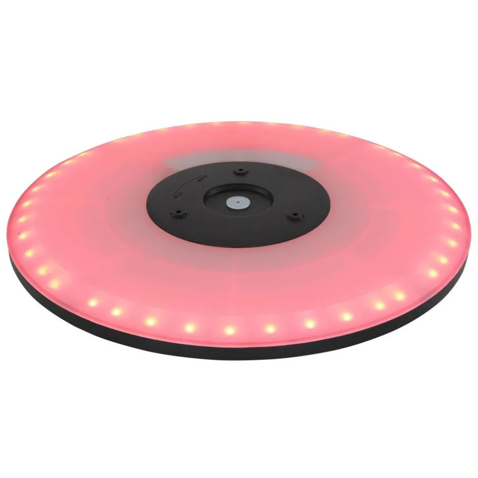 Plafonnier Exterieur Globo Sapana Led Noir, 1 Lumiere, Telecommandes, Changeur De Couleurs