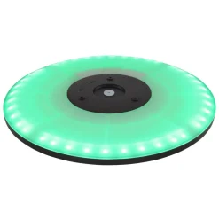 Plafonnier Exterieur Globo Sapana Led Noir, 1 Lumiere, Telecommandes, Changeur De Couleurs