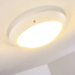 Plafonnier Exterieur Grafton Blanc, 2 Lumieres