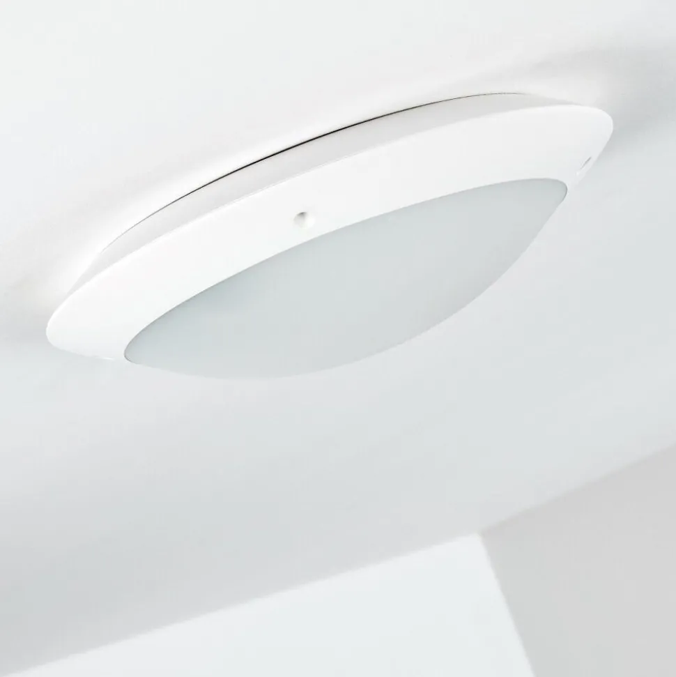 Plafonnier Exterieur Grafton Blanc, 2 Lumieres