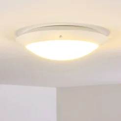 Plafonnier Exterieur Grafton Blanc, 2 Lumieres
