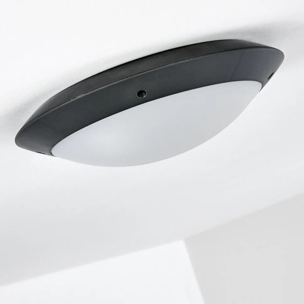 Plafonnier Exterieur Grafton Anthracite, 2 Lumieres