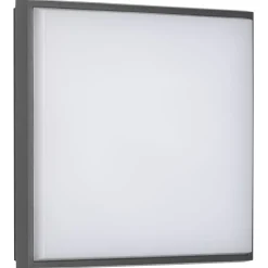 Plafonnier Exterieur Lcd Typ 5061 Led Noir, 1 Lumiere