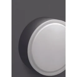 Plafonnier Exterieur Lcd Grasbrunn Led Noir, 1 Lumiere