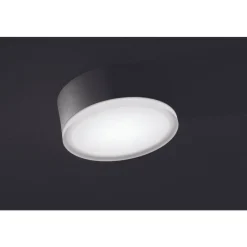 Plafonnier Exterieur Lcd Grasbrunn Led Noir, 1 Lumiere