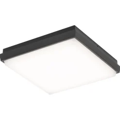 Plafonnier Exterieur Lcd Typ 5060 Led Noir, 1 Lumiere