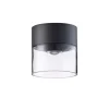 Plafonnier Exterieur Lcd 5068 Led Noir, 1 Lumiere