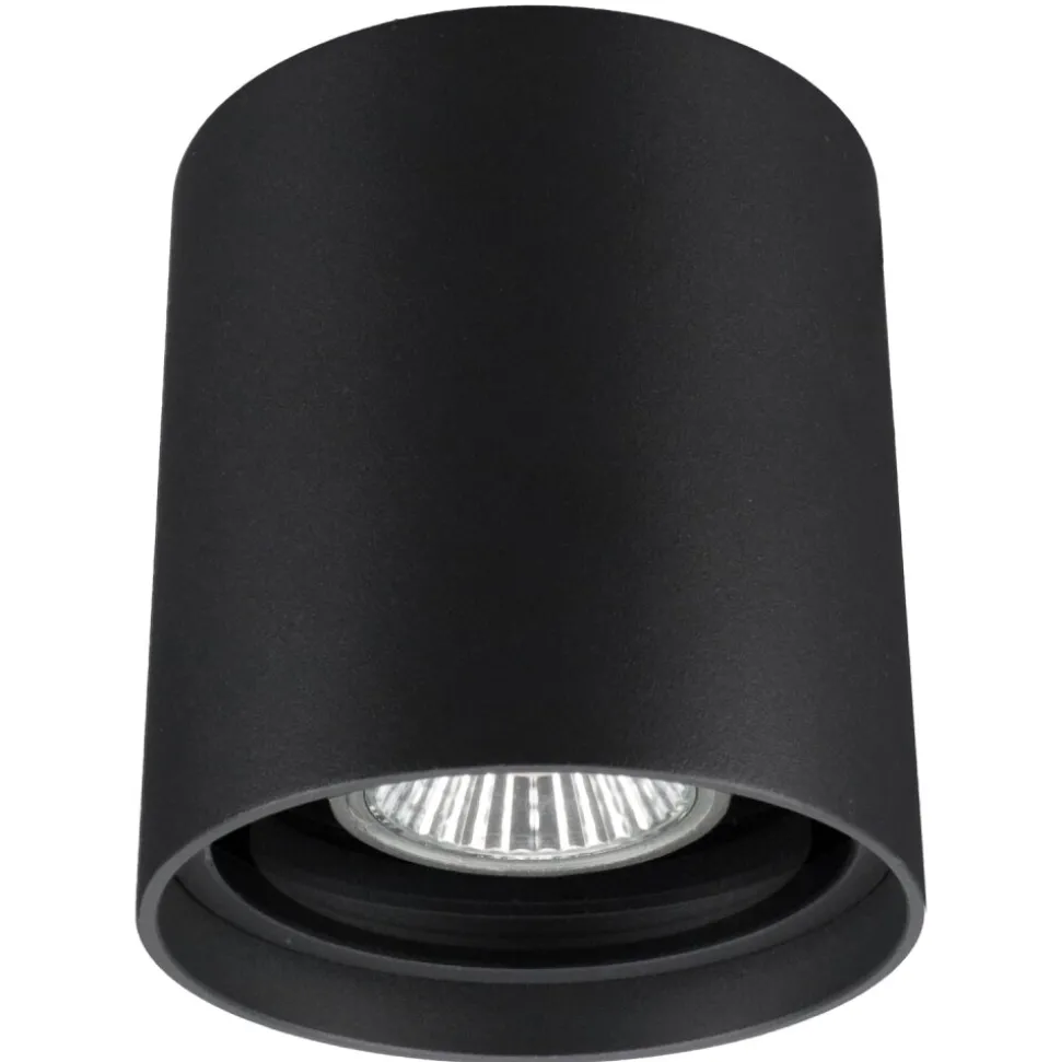 Plafonnier Exterieur Lcd Falshorn Noir, 1 Lumiere