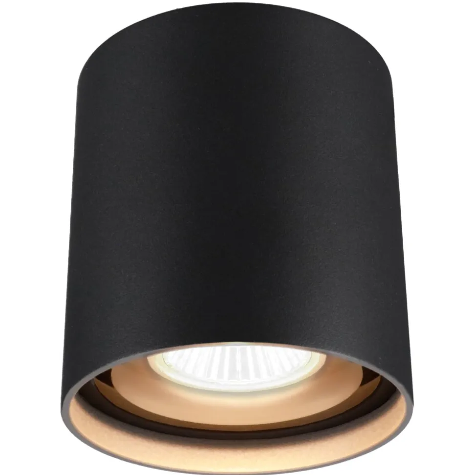 Plafonnier Exterieur Lcd Falshorn Noir, 1 Lumiere