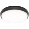 Plafonnier Exterieur Lcd Typ 5066 Led Noir, 1 Lumiere