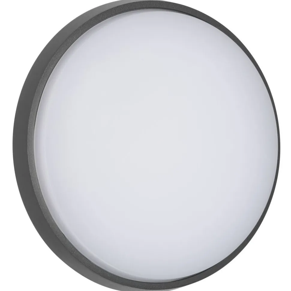 Plafonnier Exterieur Lcd Typ 5066 Led Noir, 1 Lumiere