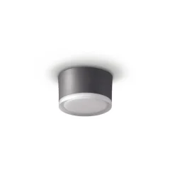 Plafonnier Exterieur Lcd Grasbrunn Led Noir, 1 Lumiere