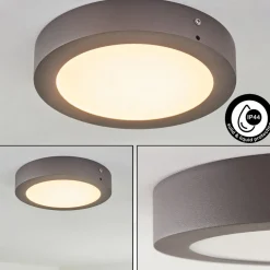Plafonnier Exterieur Leto Led Anthracite, 1 Lumiere