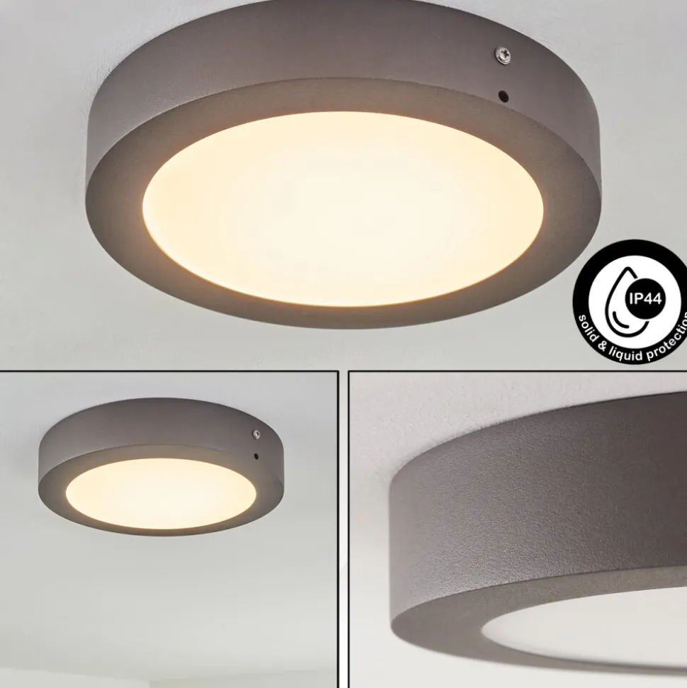 Plafonnier Exterieur Leto Led Anthracite, 1 Lumiere