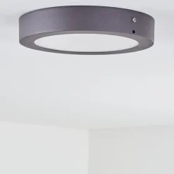 Plafonnier Exterieur Leto Led Anthracite, 1 Lumiere