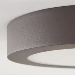 Plafonnier Exterieur Leto Led Anthracite, 1 Lumiere