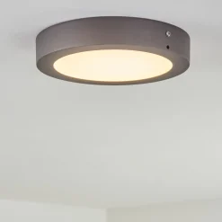 Plafonnier Exterieur Leto Led Anthracite, 1 Lumiere