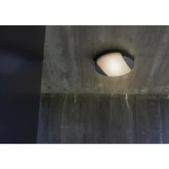 Plafonnier Exterieur Lutec Sweep Led Anthracite, 1 Lumiere