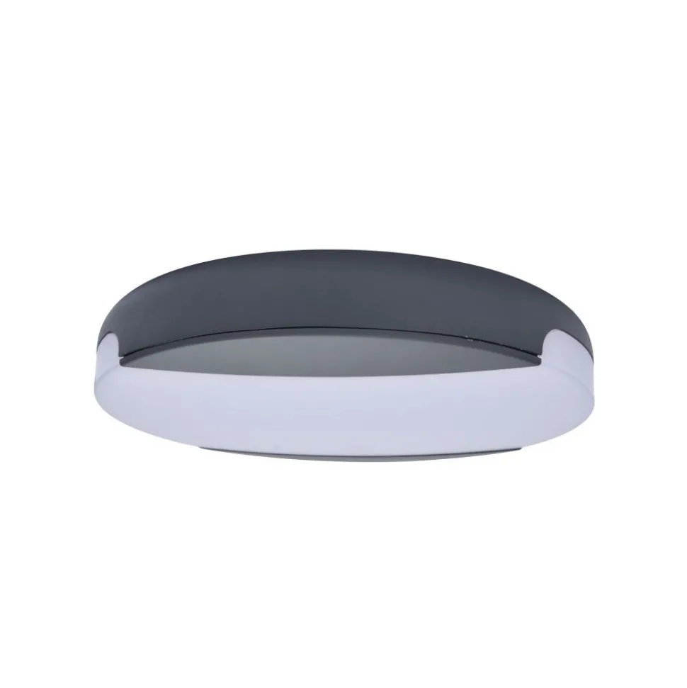 Plafonnier Exterieur Lutec Sweep Led Anthracite, 1 Lumiere