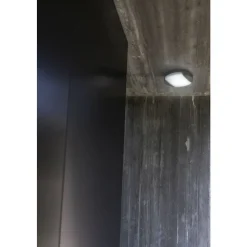 Plafonnier Exterieur Lutec Sweep Led Anthracite, 1 Lumiere
