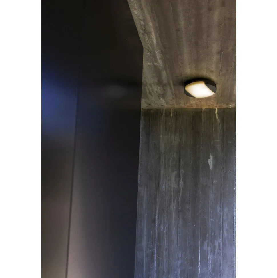 Plafonnier Exterieur Lutec Sweep Led Anthracite, 1 Lumiere