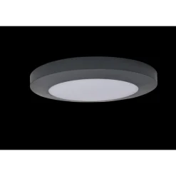 Plafonnier Exterieur Lutec Kayah Led Anthracite, 1 Lumiere