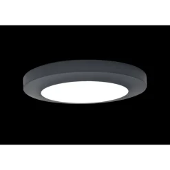 Plafonnier Exterieur Lutec Kayah Led Anthracite, 1 Lumiere