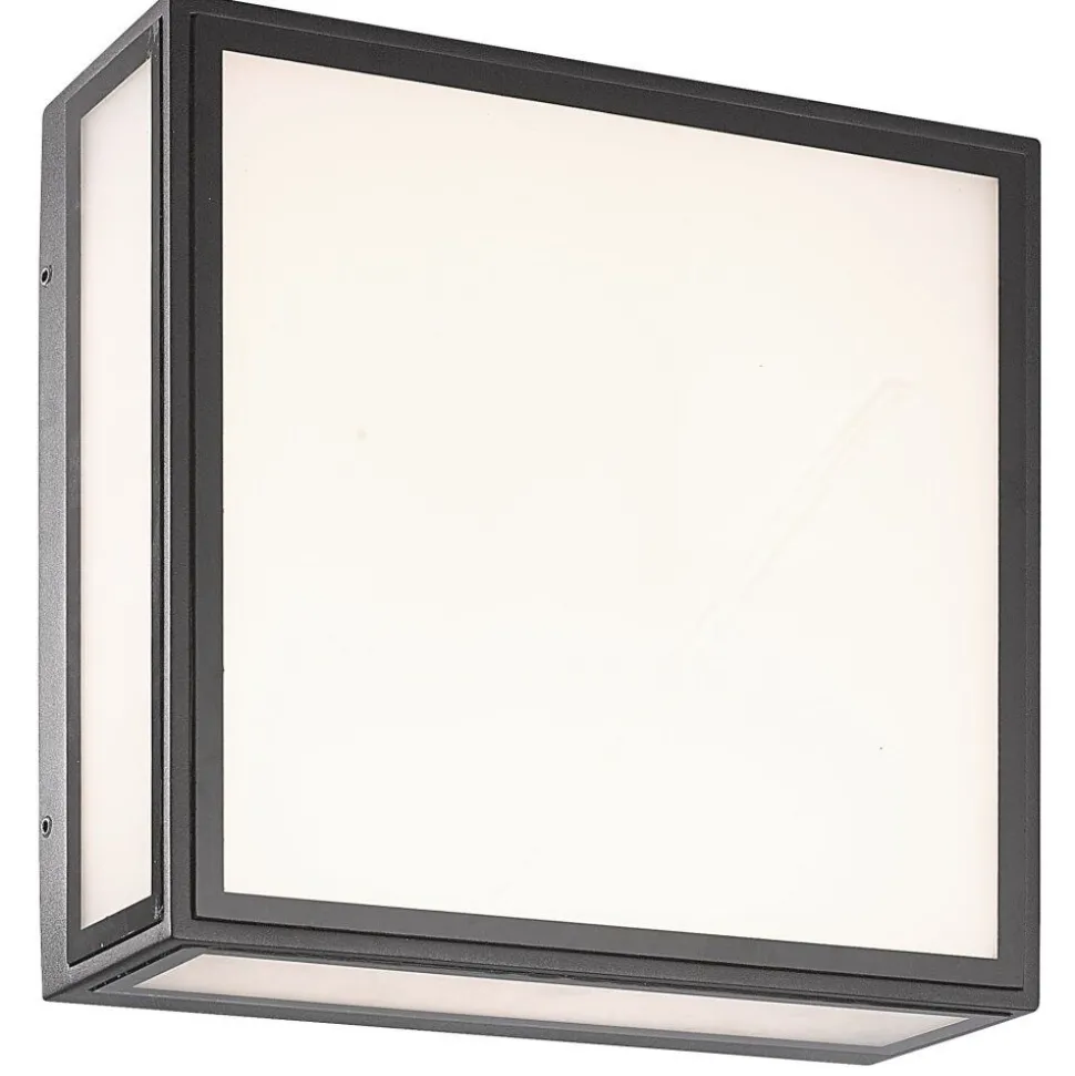 Plafonnier Exterieur Mantra Bachelor Led Gris, 1 Lumiere