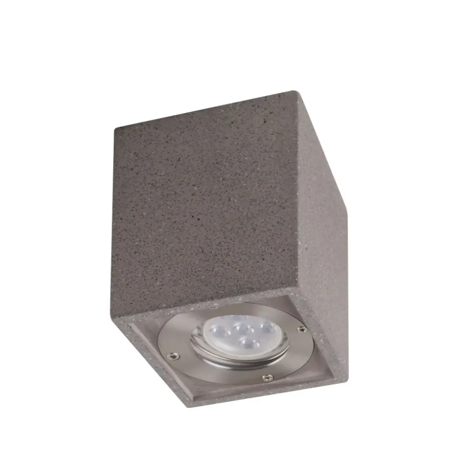 Plafonnier Exterieur Mantra Levi Gris, 1 Lumiere