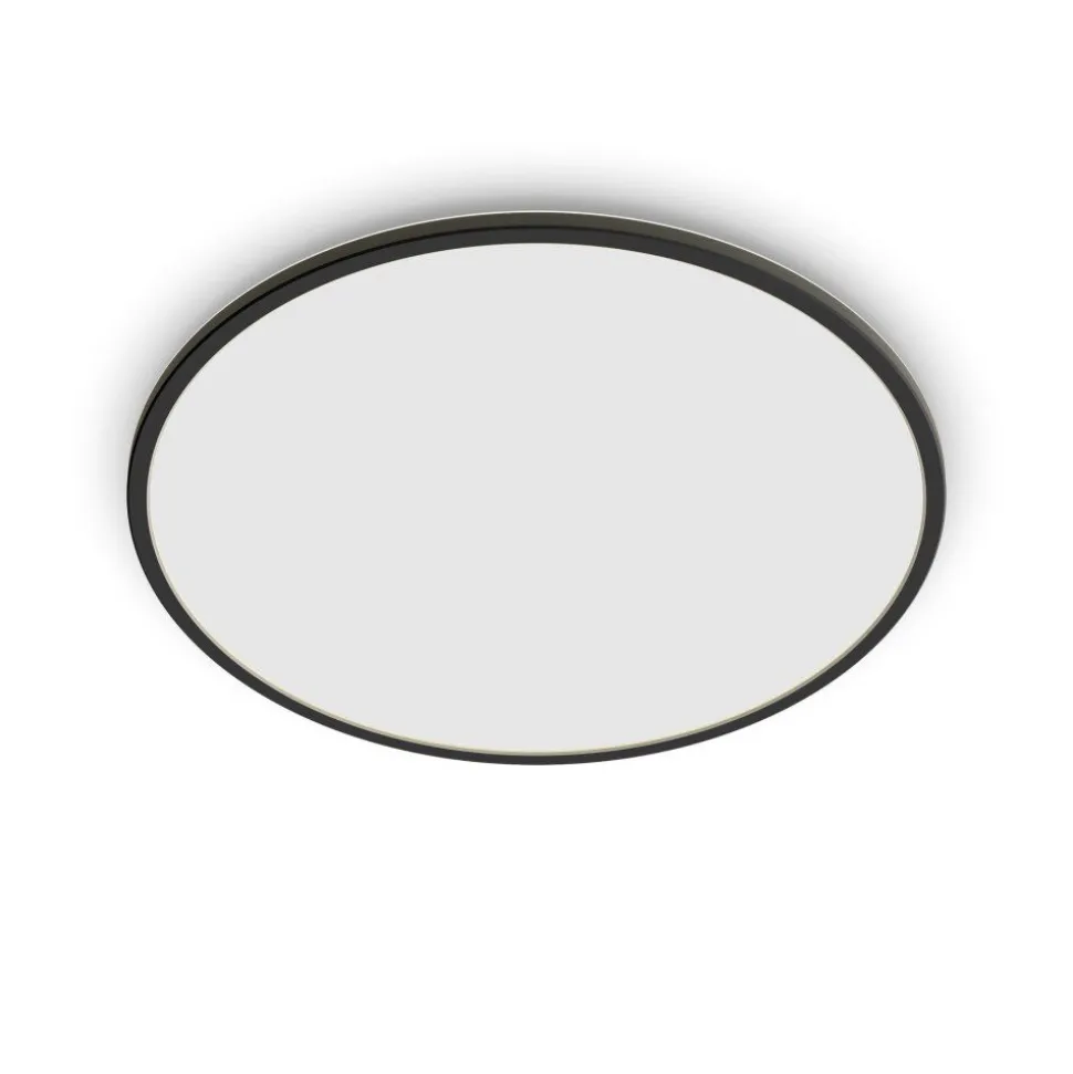 Plafonnier Exterieur Philips Superslim Led Noir, 1 Lumiere
