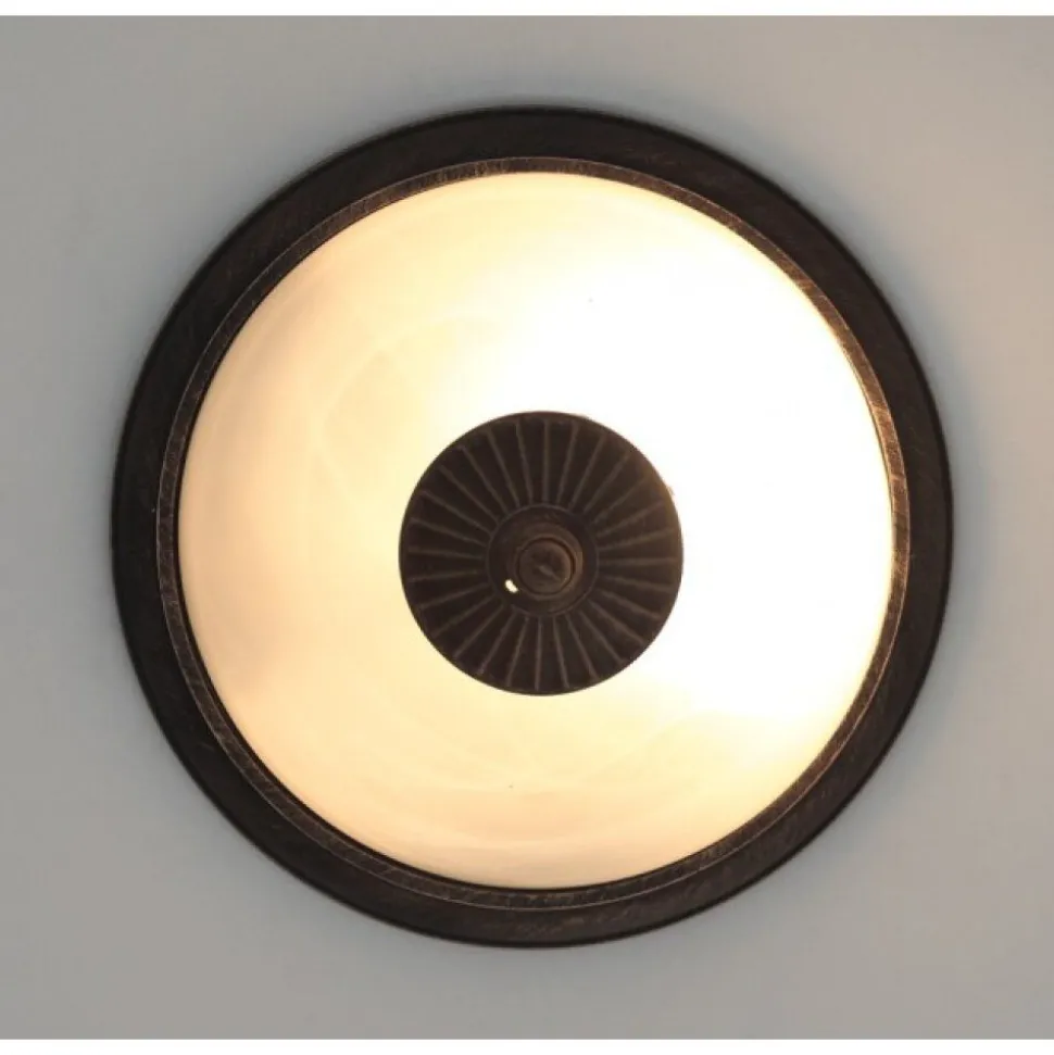 Plafonnier Exterieur Rabalux Madrid Blanc, 2 Lumieres