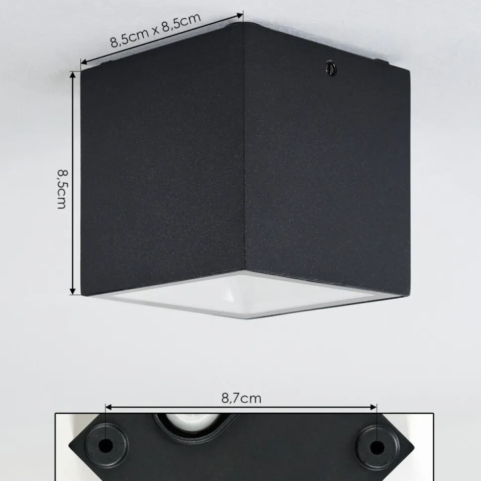 Plafonnier Exterieur Spidern Led Blanc, 1 Lumiere