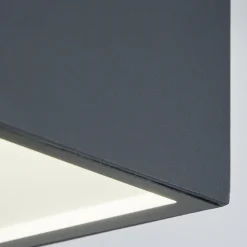 Plafonnier Exterieur Spidern Led Anthracite, Blanc, 1 Lumiere