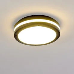 Plafonnier Exterieur Wollongong Led Anthracite, 1 Lumiere
