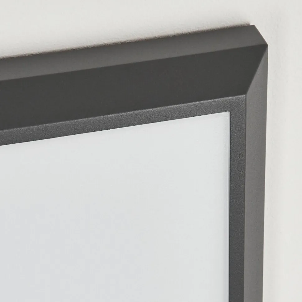Plafonnier Exterieuralkmaar Led Anthracite, 1 Lumiere
