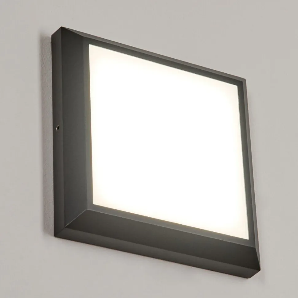 Plafonnier Exterieuralkmaar Led Anthracite, 1 Lumiere
