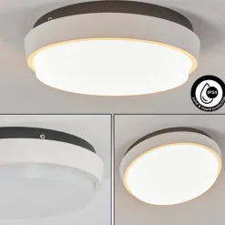 Plafonnier Exterieurcentinela Led Anthracite, Blanc, 1 Lumiere