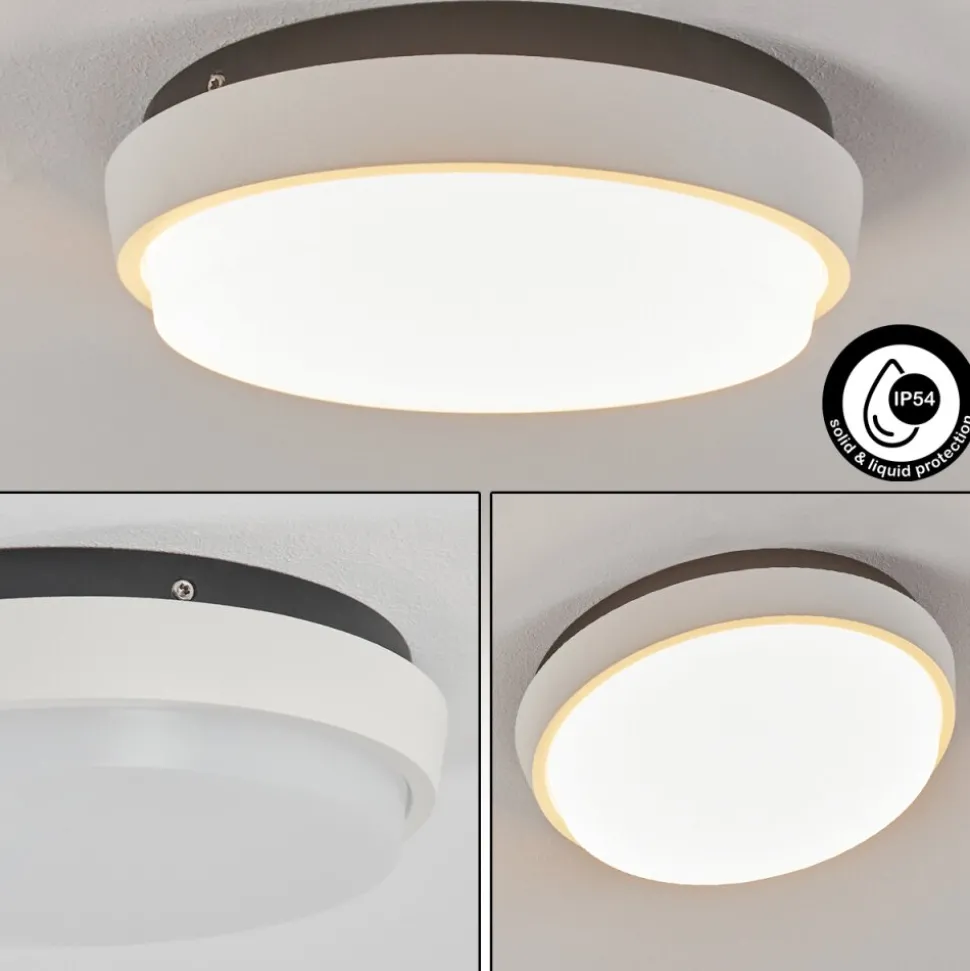 Plafonnier Exterieurcentinela Led Anthracite, Blanc, 1 Lumiere