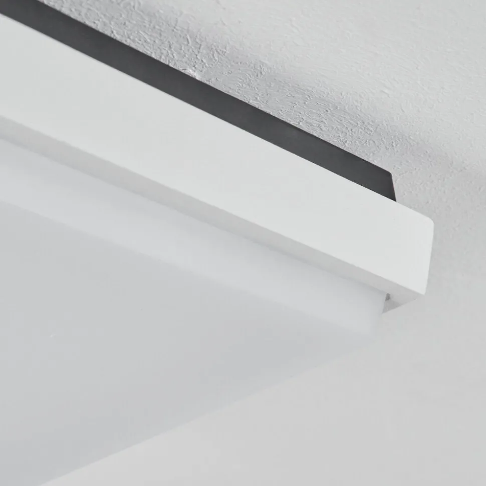 Plafonnier Exterieurgomero Led Anthracite, Blanc, 1 Lumiere