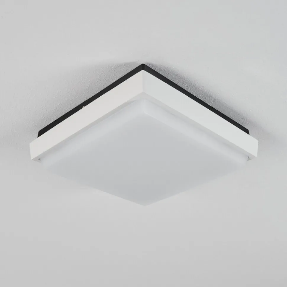 Plafonnier Exterieurgomero Led Anthracite, Blanc, 1 Lumiere