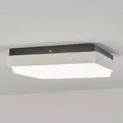 Plafonnier Exterieurgomero Led Anthracite, Blanc, 1 Lumiere