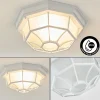 Plafonnier Exterieuribacache Blanc, 1 Lumiere